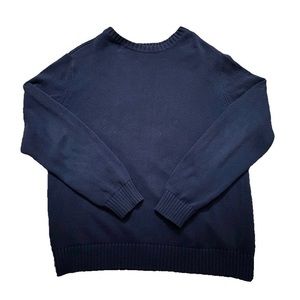 Navy Blue Knit Sweater